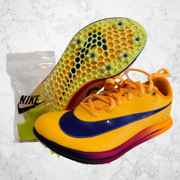 Nike Other - Nike Triple Jump Elite 3 Men's 8 Yellow Track Shoes Sneakers HV6425-800